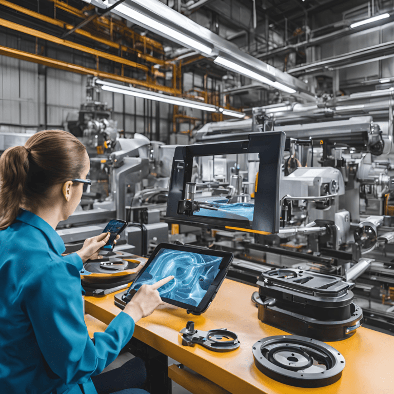 Revolutionizing Manufacturing: Deploying Augmented Reality (AR)